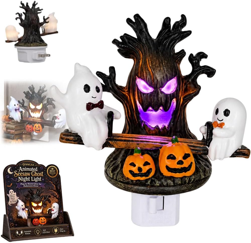 Animated Ghost Night Light