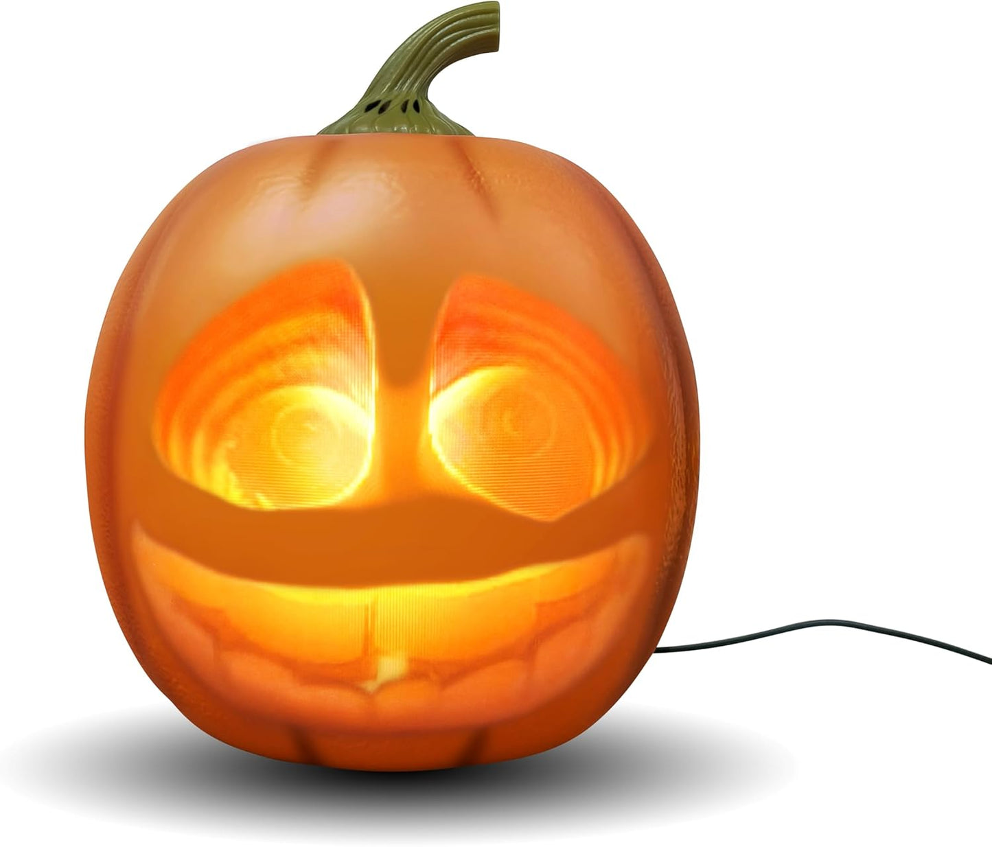 12-Inch Animated Talking Pumpkin with Motion Sensor, Projector and Speaker