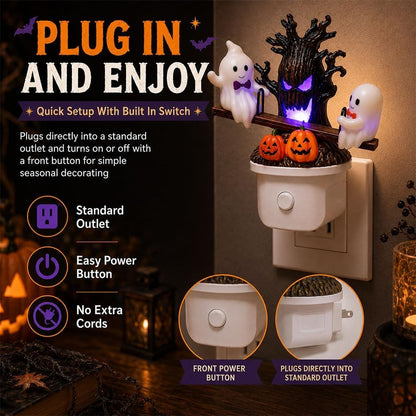 Animated Ghost Night Light