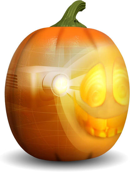 12-Inch Animated Talking Pumpkin with Motion Sensor, Projector and Speaker