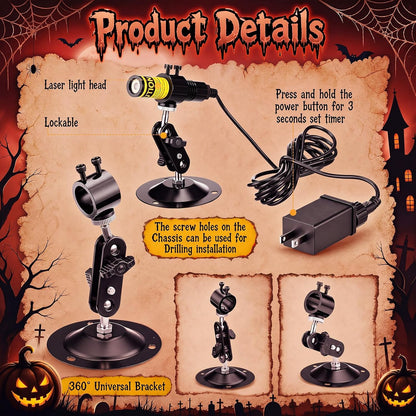 Halloween Fog Laser Light